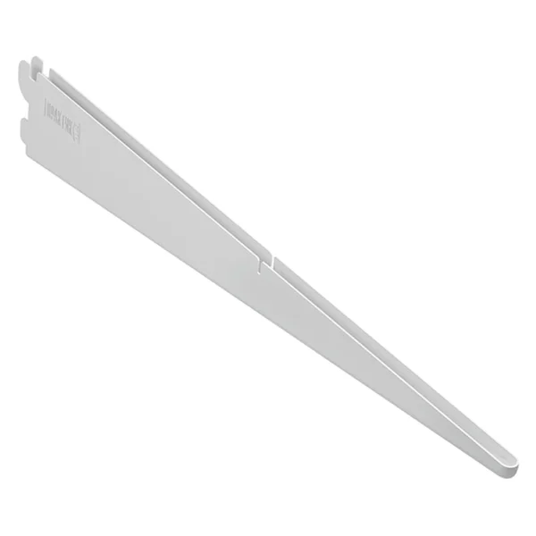 Кронштейн полки плоский ПРАКТИК Home GBrF-50 белый