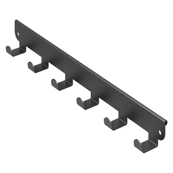 Панель с крючками боковая ПРАКТИК Home GHB-30 графит №1