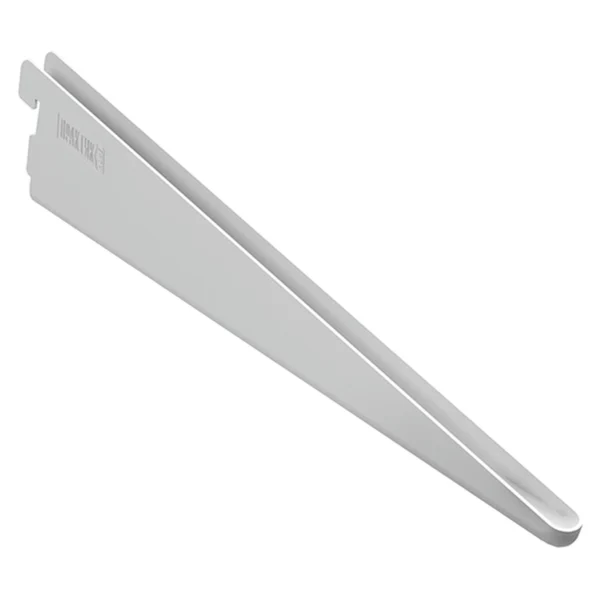 Кронштейн полки плоский ПРАКТИК Home GBrF-30 белый