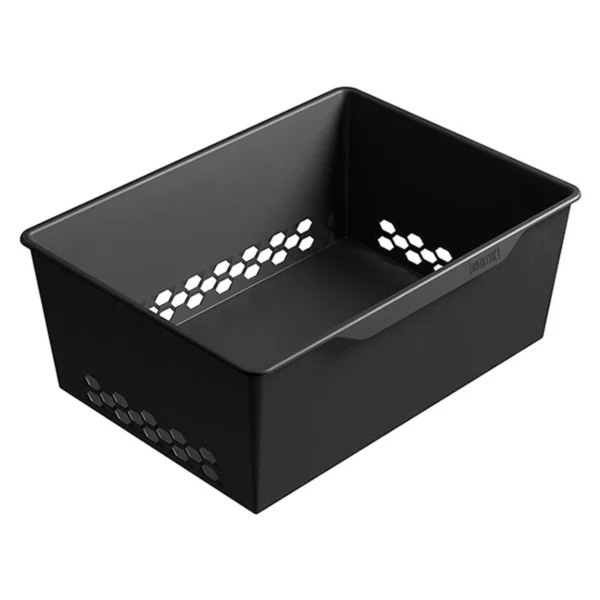 Корзина пластиковая ПРАКТИК Home GBP 60х20 графит