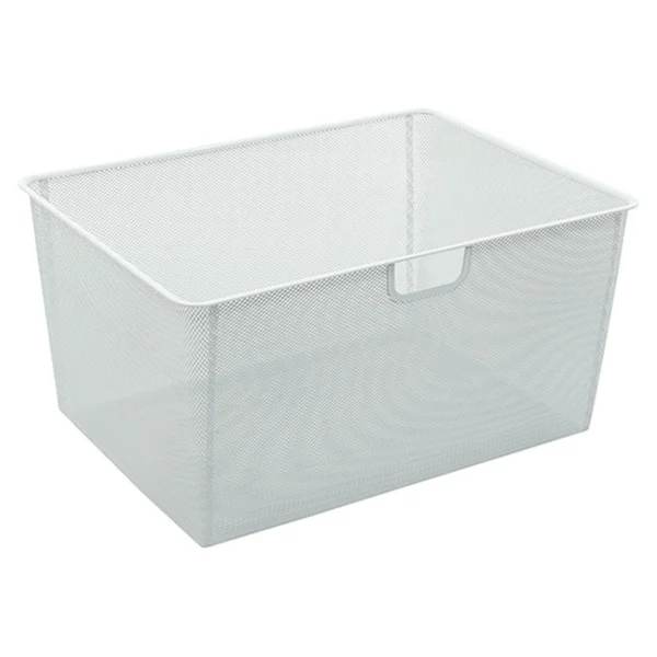 Корзина мелкосетчатая ПРАКТИК Home GBM 60х30 белая