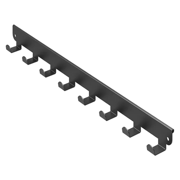 Панель с крючками боковая ПРАКТИК Home GHB-40 графит №1