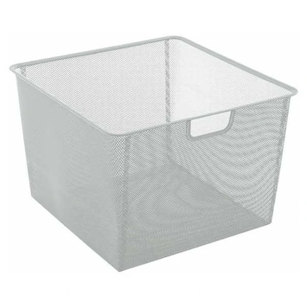 Корзина мелкосетчатая ПРАКТИК Home GBM 45х30 белая