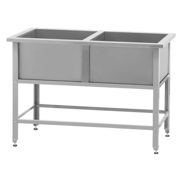 Ванна моечная ВМСн 630/2 «Norma Inox» (ножка угловая) №1