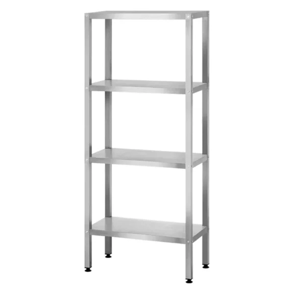 Стеллаж полочный СПЛп «Profi Inox» 2000x1000x600 со сплошной полкой (нерж.сталь) №1