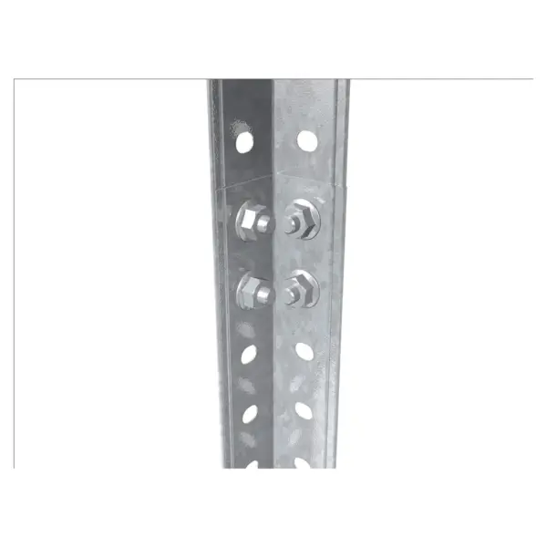 Стеллаж ES 150KD/75Х30/4 оцинкованный №4